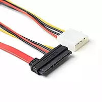 SATA 7+15 Pin to IDE + SATA Data Power Extension Cable