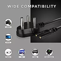 3 Pin to 2 Pin Power Cable 1M