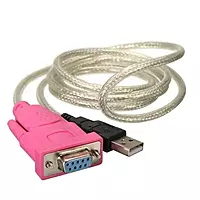 USB 2.0 to 9-Pin Serial RS232 Adapter