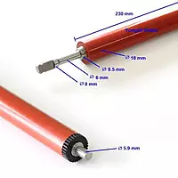 HP 1010/12A Pressure Roller