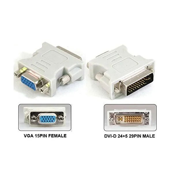 Dvi To Vga 24+5