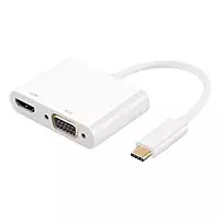 Type-C to HDMI + VGA Adapter