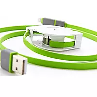 USB to iPhone + Micro USB Cable