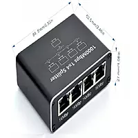 RJ-45 Gigabit Network Splitter (1X4)