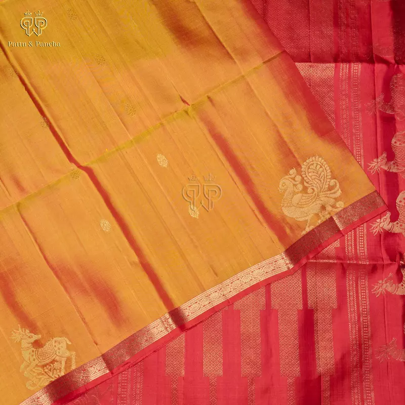 Pure Soft Silk Saree with Small Zari Red Border