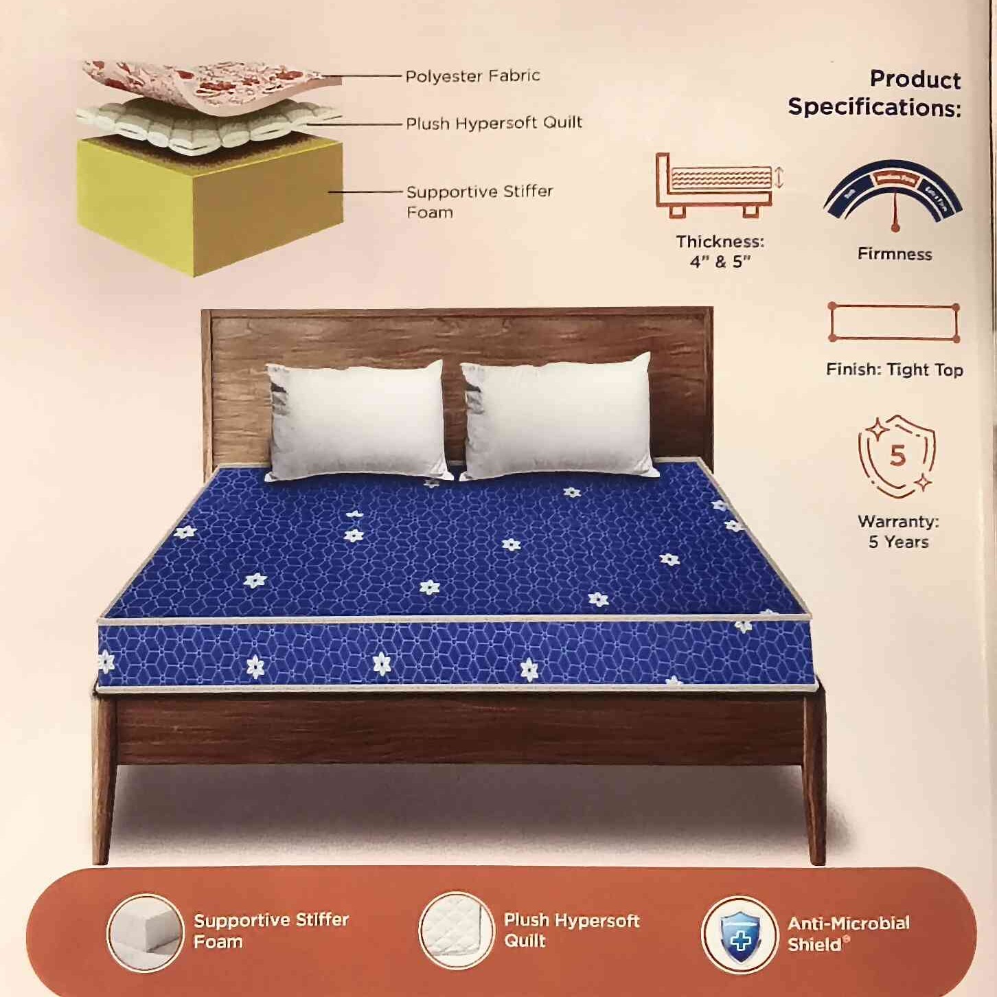 Centuary Flexi Star Foam Mattress