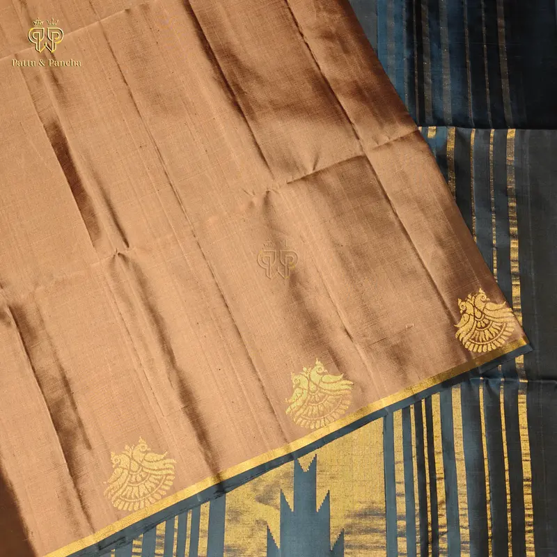 Pure Soft Silk Saree with Traditional Small Zari Border