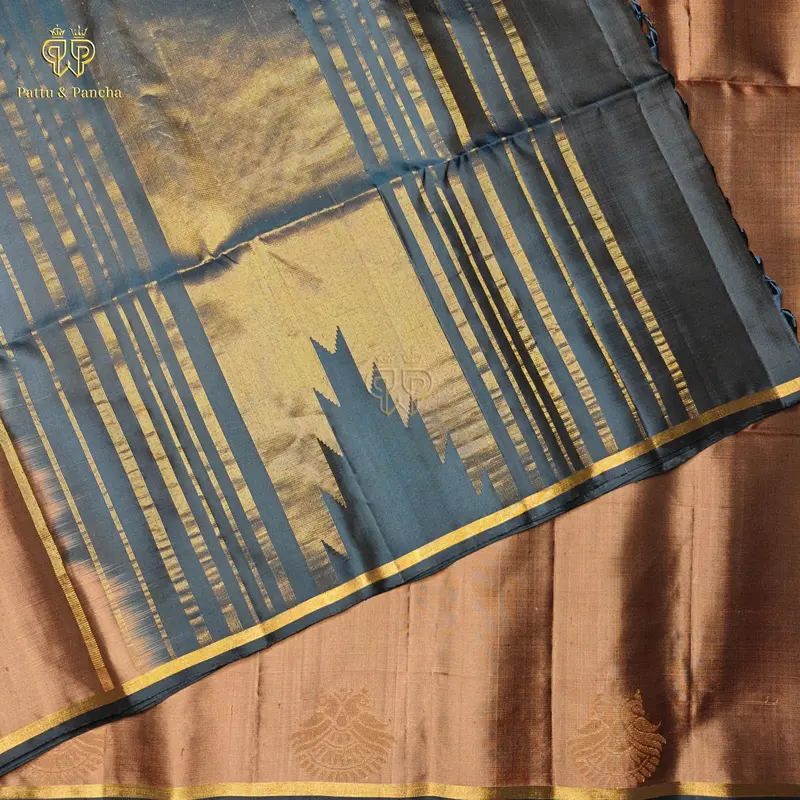 Pure Soft Silk Saree with Traditional Small Zari Border