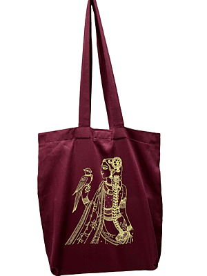Premium satin cotton return gift bags Set of 10
