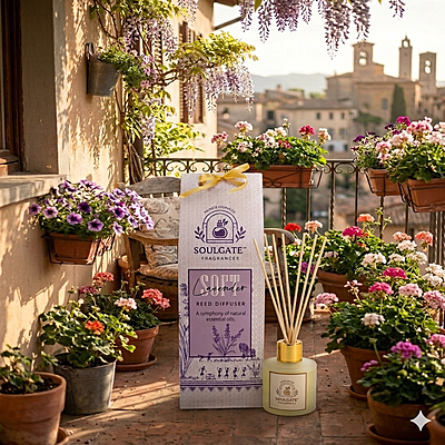 REED DIFFUSER - SOFT LAVENDER