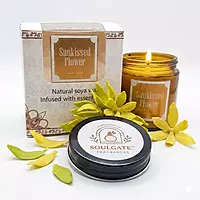 SUNKISSED FLOWER SCENTED CANDKE - YLANG–YLANG