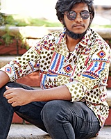 Rawscal Men’s Geometric Printed Shirt | Body Fit | Full Sleeves | Multi-Color