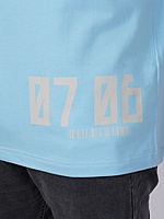 Rawscal Men’s Minimalist Numeric Print T-Shirt | Regular Fit | Modern Casual Wear