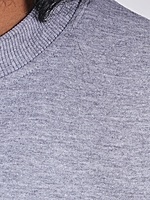 into the Wild Oversized Gray Bleach Half Sleeves T Shirt