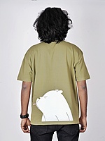 Rawscal Men’s Solid Oversized T-Shirt | Drop Shoulder | Minimalist Streetwear