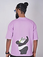 Funky Oversized Mustard Half sleeves T shirt