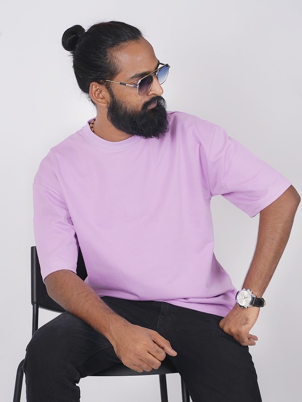 Funky Oversized Mustard Half sleeves T shirt