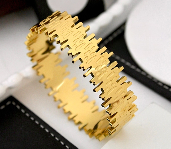 Bracelet - Gold hazy