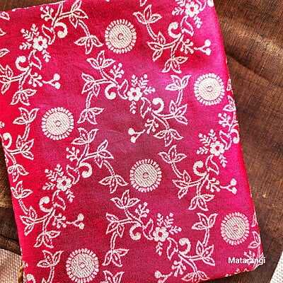 Golden Brown  Pure Handloom Tissue Silk Saree