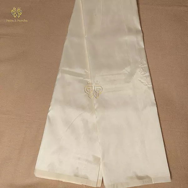 Art Silk Premium Quality Off White Shirt Material