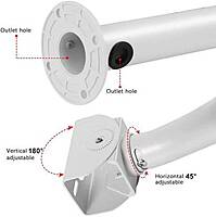 CCTV Camera Stand L Type 21 Inch