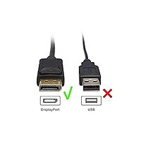 Display Port Cable 2.0 (Male to Male) 1.5M