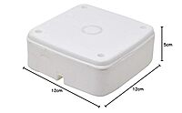 PVC Square Junction Box (5x5) with Nails