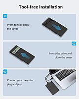 SATA HDD/SSD Enclosure 2.5 inch