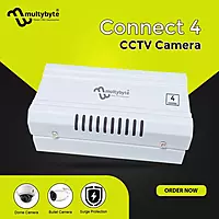 Multybyte CCTV Power Supply SMPS - 4Ch Metal
