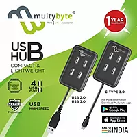 Multybyte USB Hub (4-in-1)