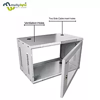 Multybyte 6U Metal CCTV/DVR Rack