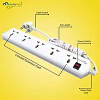 Multybyte 5+1 Way Spike Guard Extension Board (4M)
