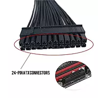 24 Pin to 24 Pin Extension Y-Cable