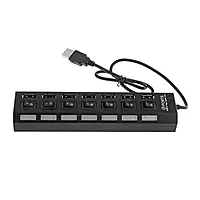 7 Port USB Hub with Switches