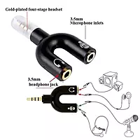 Stereo to Dual Female Cable Converter