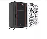 DotNet Wall Mount Metal Rack 18U