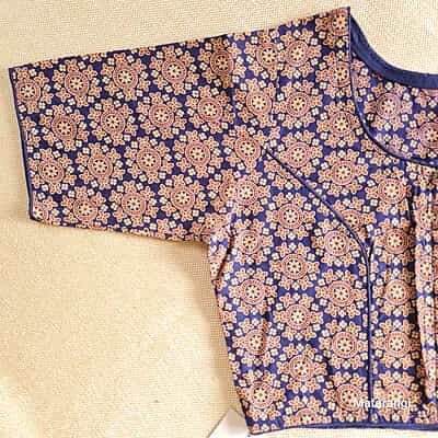 Zeta Readymade Blouse Blue
