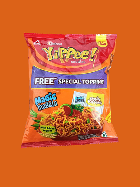 Yippe Magic Masala Instant Noodle With Veggies