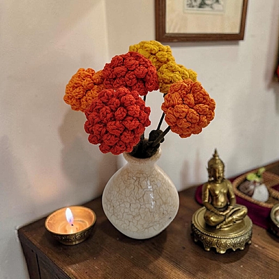 Marigold Small Flower Yellow