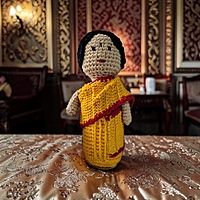 Crochet Uttar Pradesh Medium Figurine