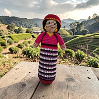 Manipuri Large Figurine