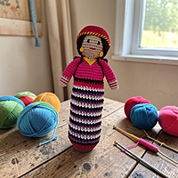 Crochet Manipuri Large Figurine