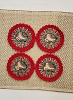 Madhubani Coaster Elephant