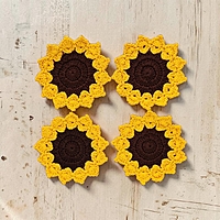 Sunflower Coaster