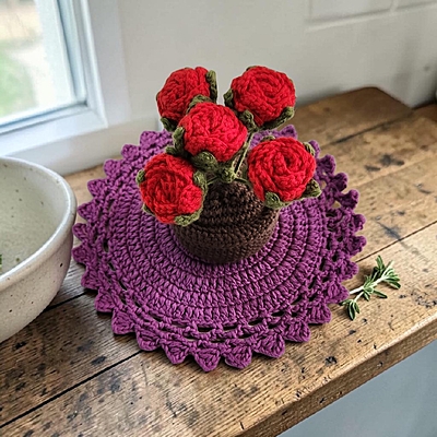 Rose Flower Pot