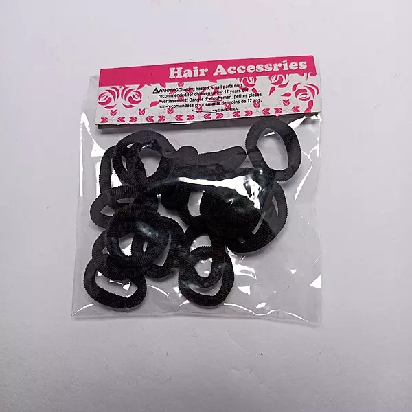 Small hair band black colour