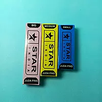 U pin all size small medium big brand star