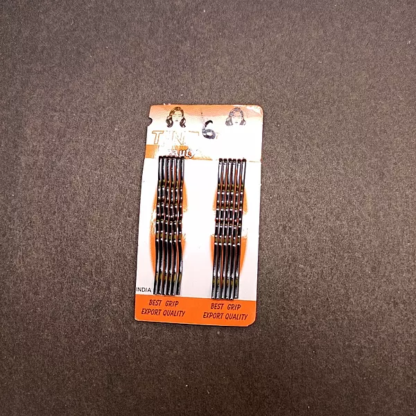 Zigzag Bob pin 6 number 12 peice