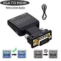 VGA to HDMI Converter with Audio