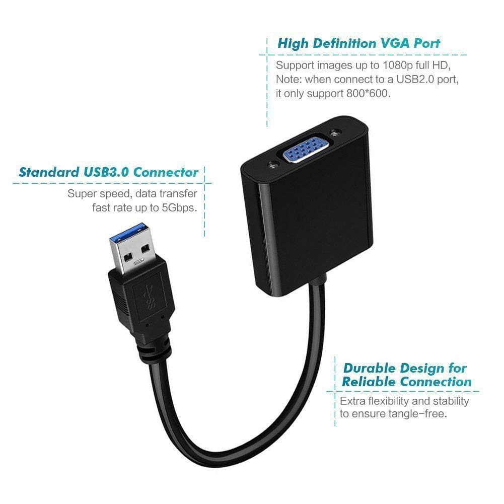 USB to VGA Display Converter